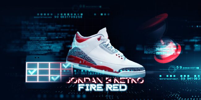 Jordan 3s Fire Red