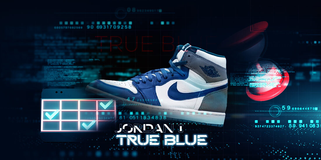 Jordan 1 True Blue 
